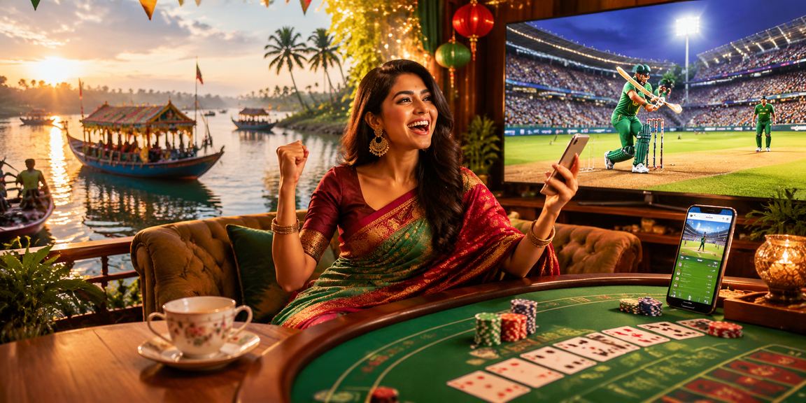 বরিশালে mvpwin555 ক্রিকেট বেটিং পুরস্কার নিচ্ছেন একজন বাংলাদেশি মডেল
