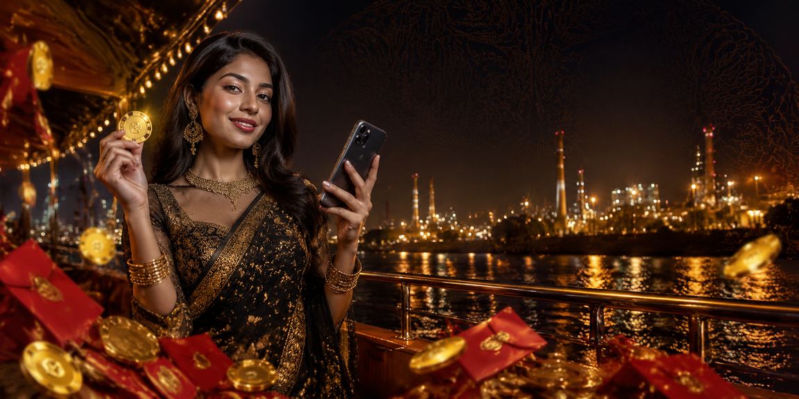 নারায়ণগঞ্জে mvpwin555 লাল খামে বোনাস পুরস্কার নিচ্ছেন বাংলাদেশি মডেল