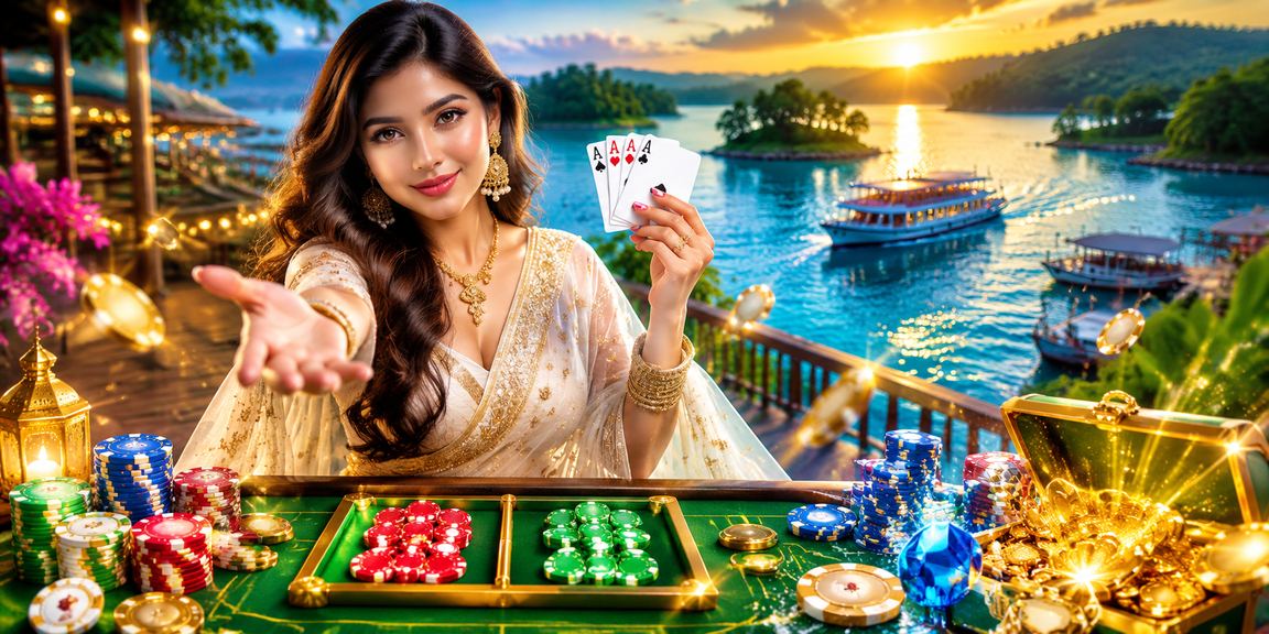 রাঙামাটিতে অ্যান্ডার বাহার কার্ড গেম উপভোগরত খেলোয়াড়
