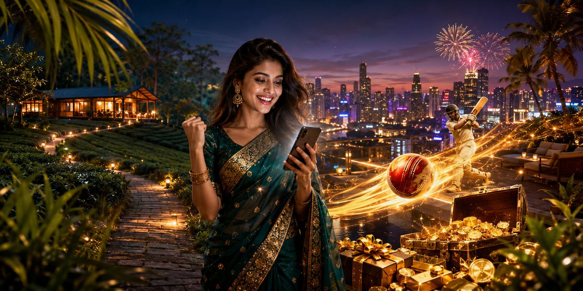 সিলেটের চা বাগানের পটভূমিতে ক্রিকেট বেটিং